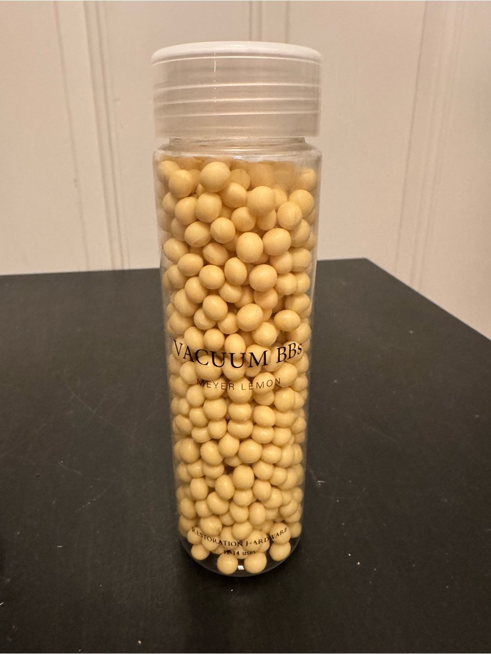 Restoration Hardware Vacuum BBs Meyer Lemon 12-14 Uses Discontinued